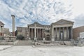 Cinecitta film studios in Rome set design of ancient Rome